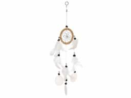 Zeige Details für Dreamcatcher mit Muscheln natur 6 cm Bild von Dreamcatcher mit Muscheln natur 6 cm