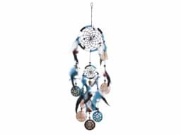 Zeige Details für Dreamcatcher Kokos türkis 12 cm Bild von Dreamcatcher Kokos türkis 12 cm