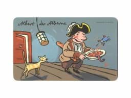 Zeige Details für Frühstücksbrettchen Albert der Alberne Bild von Frühstücksbrettchen Albert der Alberne