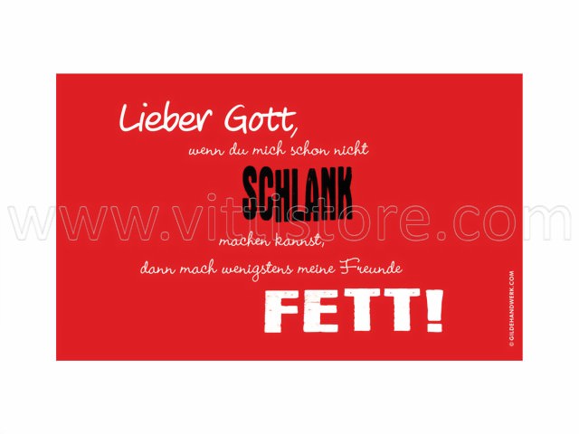 Bild von Frühstücksbrettchen Schlank/Fett