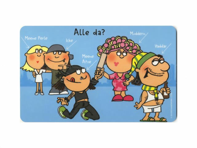 Bild von Frühstücksbrettchen Alle da?