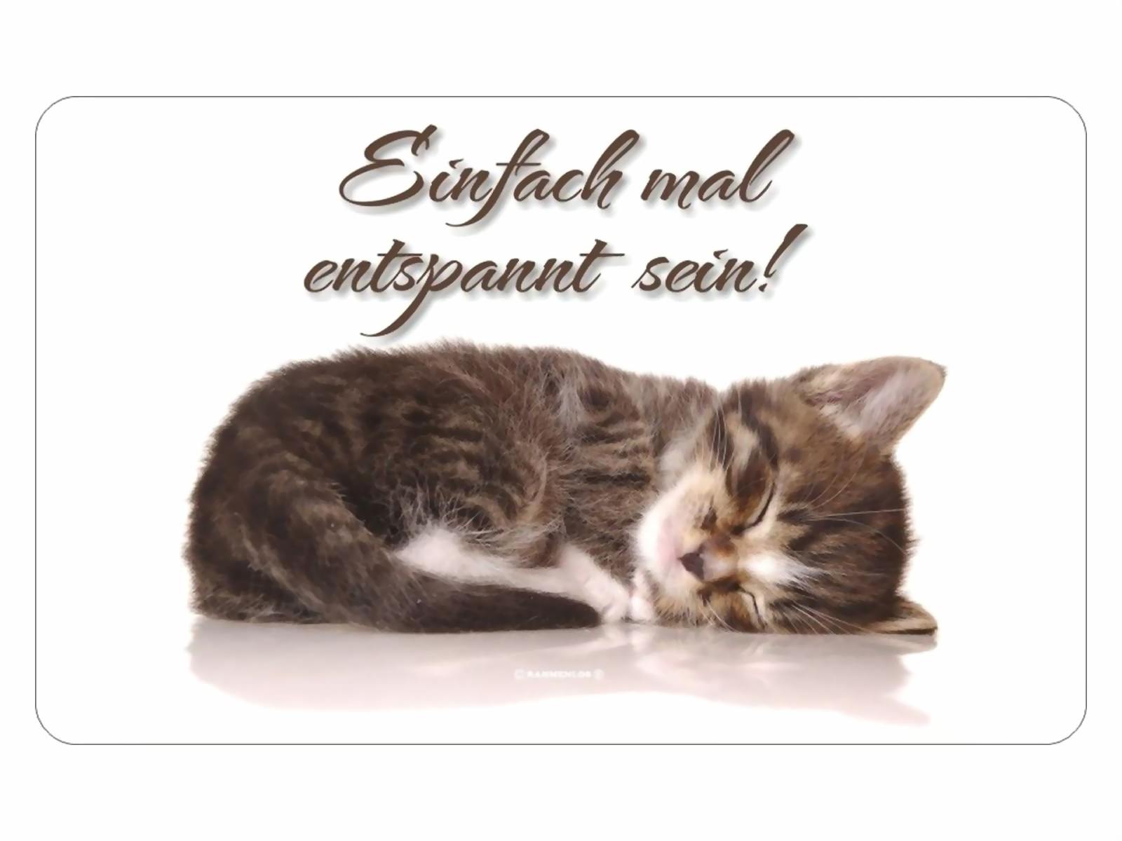 Bild von Frühstücksbrettchen Einfach mal entspannt
