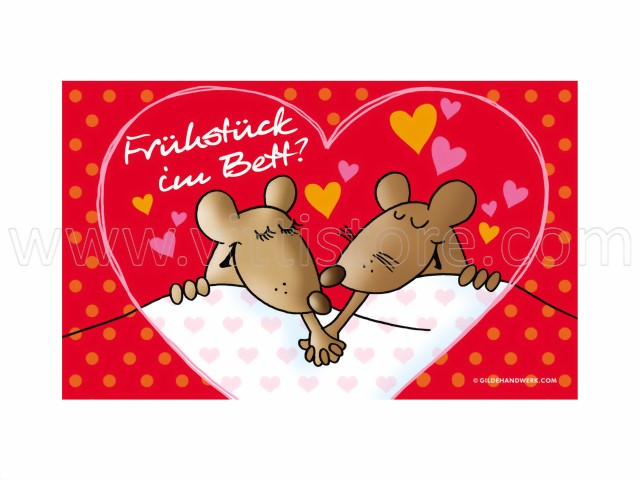 Bild von Frühstücksbrettchen Frühstück im Bett