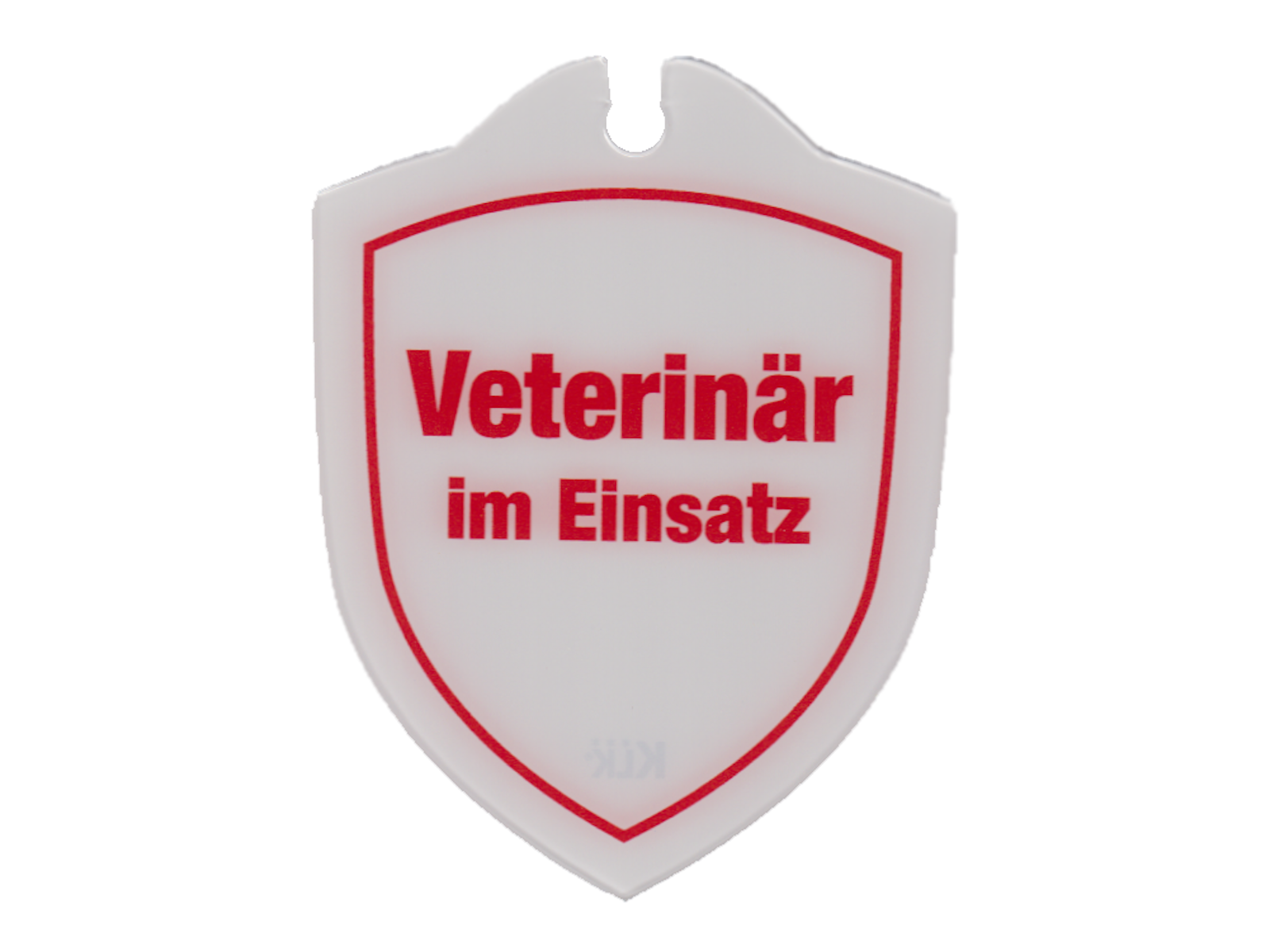 Bild von Wappenschild Veterinär im Einsatz