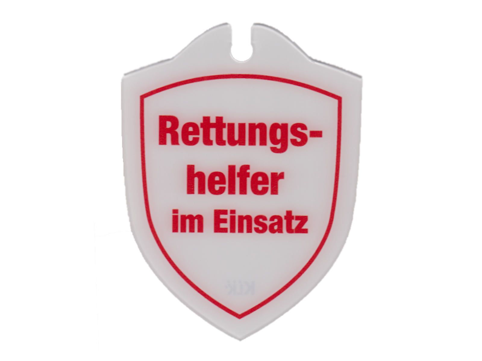 Bild von Wappenschild Rettungshelfer im Einsatz