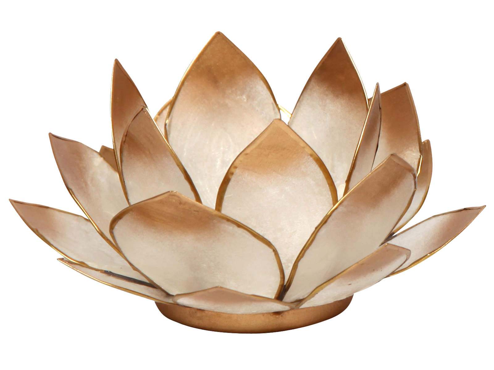 Bild von Lotus-Licht Sonnenaufgang gold