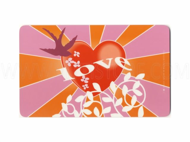 Bild von Frühstücksbrettchen psychodelic love