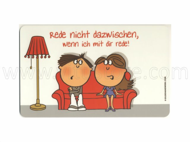 Bild von Frühstücksbrettchen Rede nicht dazwischen...