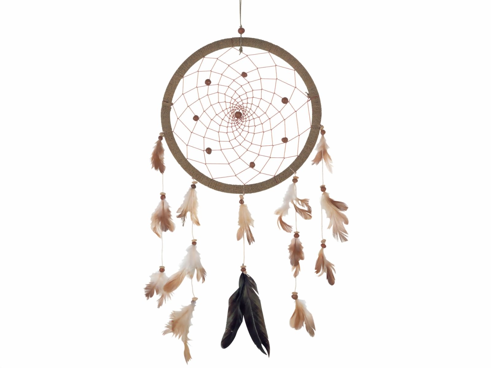 Bild von Dreamcatcher Bast natur 12 cm