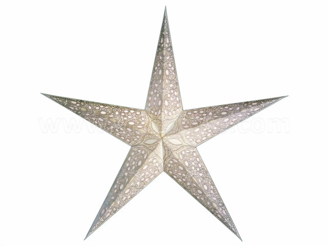 Bild von starlightz maharaja white earth friendly Leuchtstern